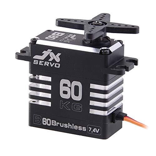 Servomoteur JX B60, numérique, sans balais, haute tension, 20 mm, 62 kg/cm, 0,11 s/60° JX Servo B60