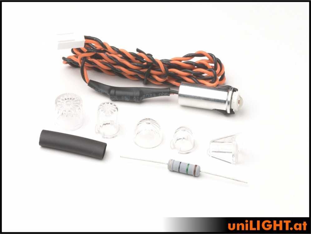 10mm PIN Navigationslicht, 3Wx2, Kurz