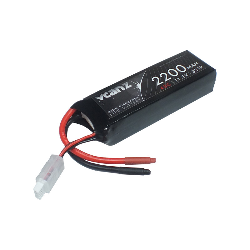 Vcanz 3S 11.1V 2200mAh 45-90C Lipo RC-Akku