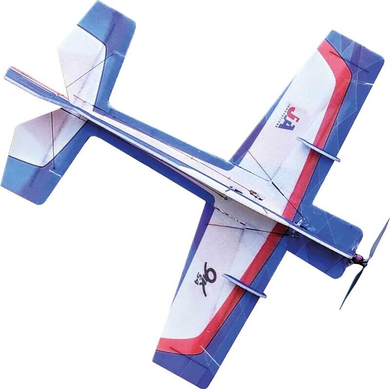Modèle de voltige 3D JTA Innovations Yak 54 (rouge/bleu) 32" en EPP