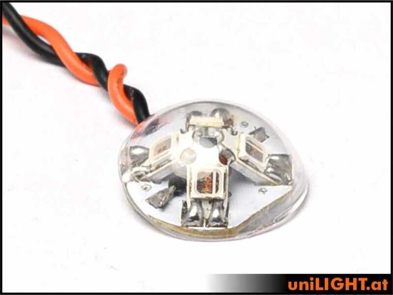 17mm hemispherical flash, 9W x 2