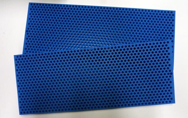 Foam perforated mats