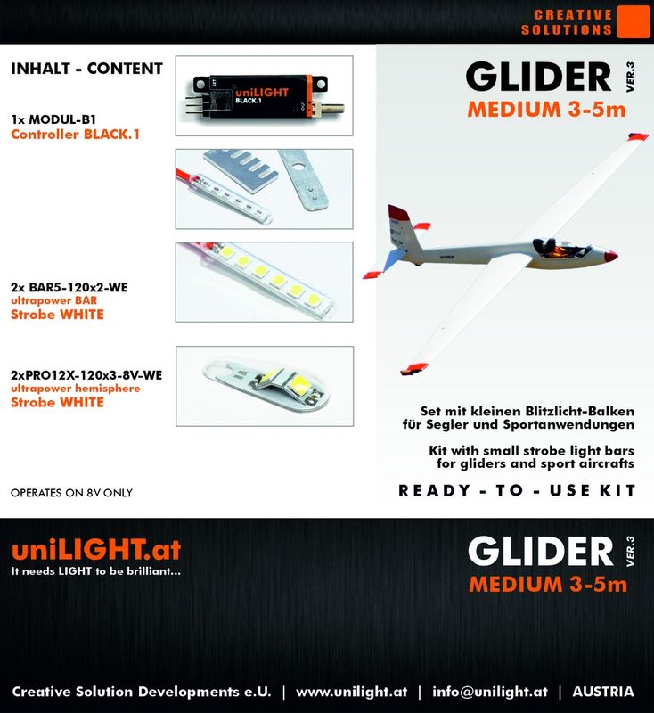 GLIDER Medium Lighting Kit V3