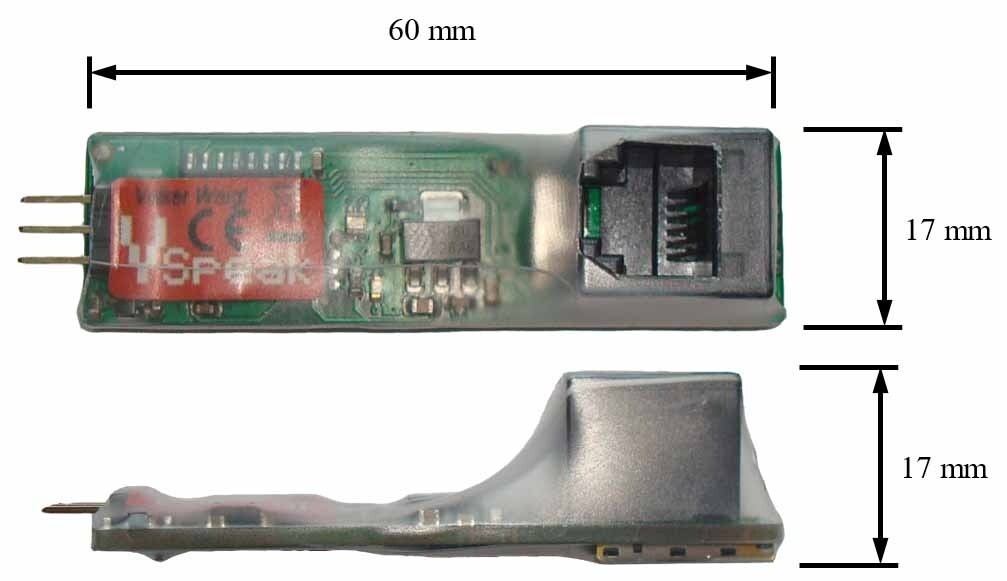 Convertisseur VSpeak ECU pour JetCat Convertisseur VSpeak ECU pour JetCat