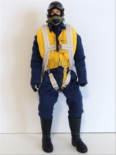 SCALE Full-Body Pilot WWII British RAF 1/8 ~ 1/7 SCALE Full-Body Pilot WWII British RAF 1/8 ~ 1/7