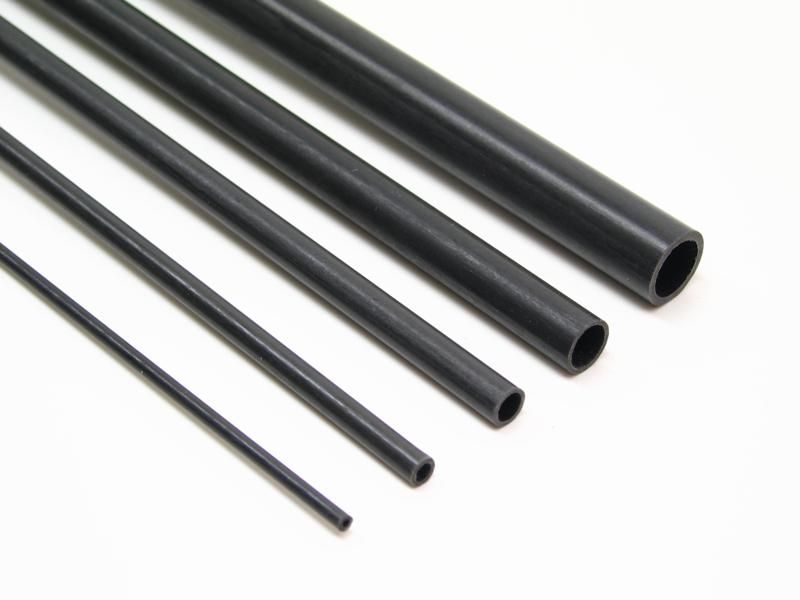 Carbon tube, outer/inner diameter: 6/4 mm, length: 500 mm