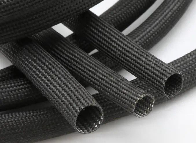 Fiberglass braided hose