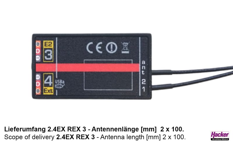 DUPLEX 2.4EX Receiver REX 3