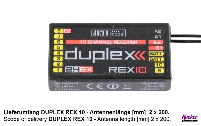 DUPLEX 2.4EX Receiver REX 10