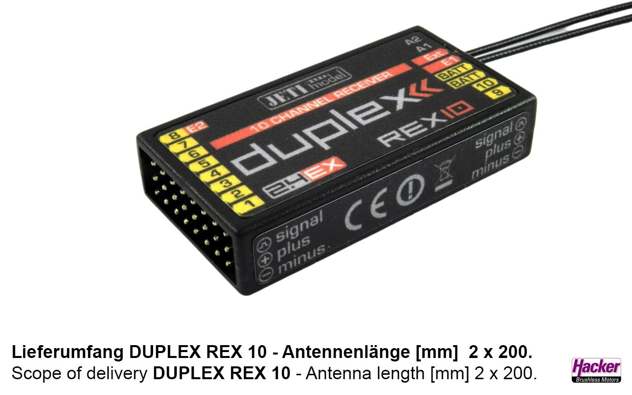DUPLEX 2.4EX Receiver REX 10