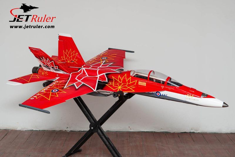 JET RULER 2.1M F-18F Super Hornet, Sheme 01, Canadian ARF+