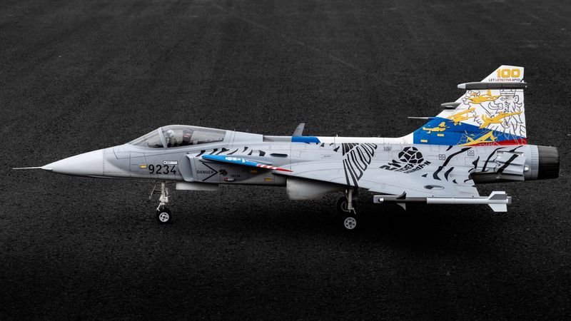 JET RULER 2.3M JAS39 ARF+ Version, Sheme 01 mit Weathering