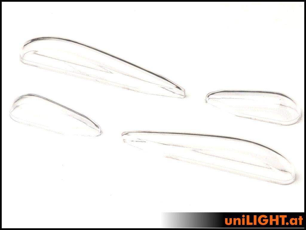 Light covers for 6mm and 9mm lights