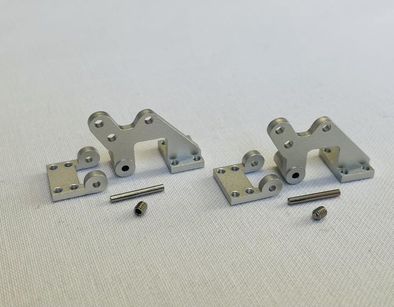 Intairco CNC-Aluminium-Offset-Scharniere – 2 Stück