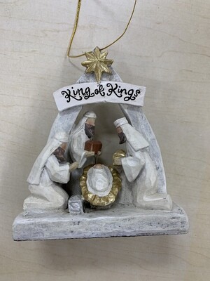 King of Kings Nativity Ornament