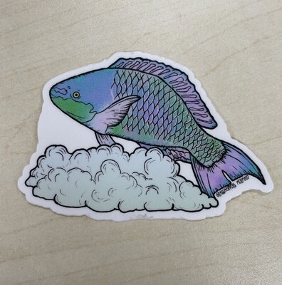 Parrot Fish Stickers