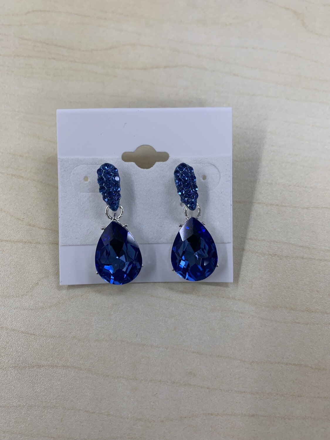 Formal Earrings Simple Light Blue Earrings