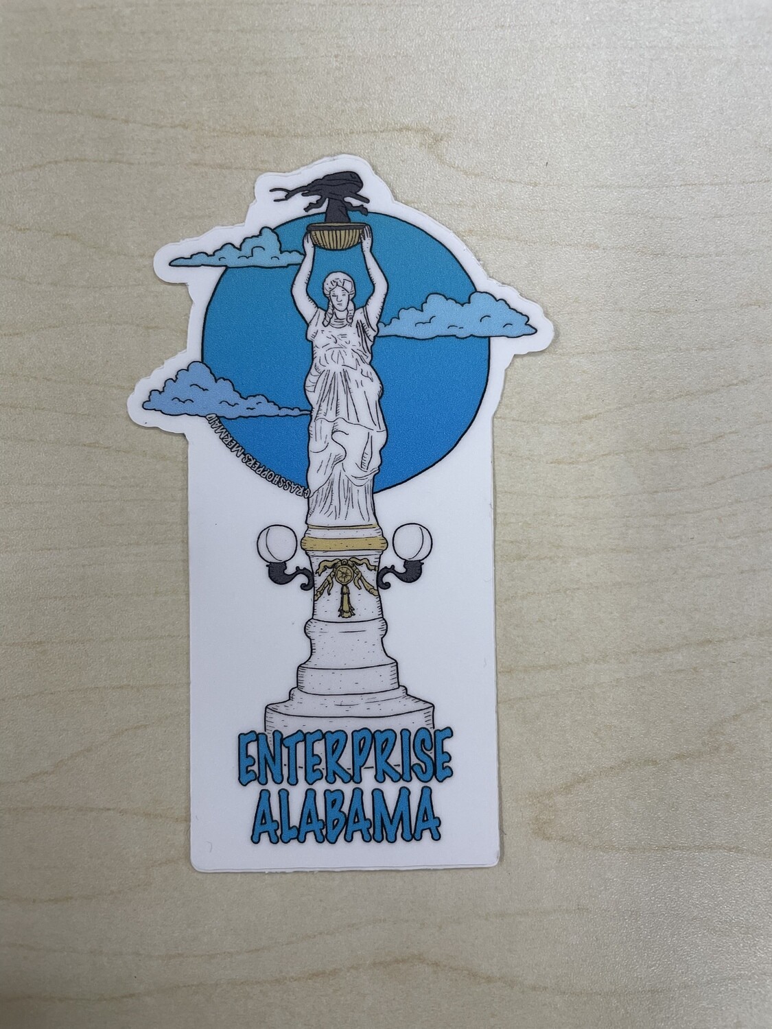 Boll Weevil Monument Sticker