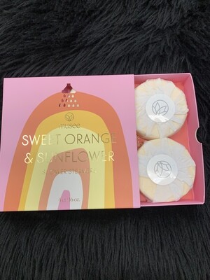 Musee Sweet Orange and Sunflower Shower Steamers