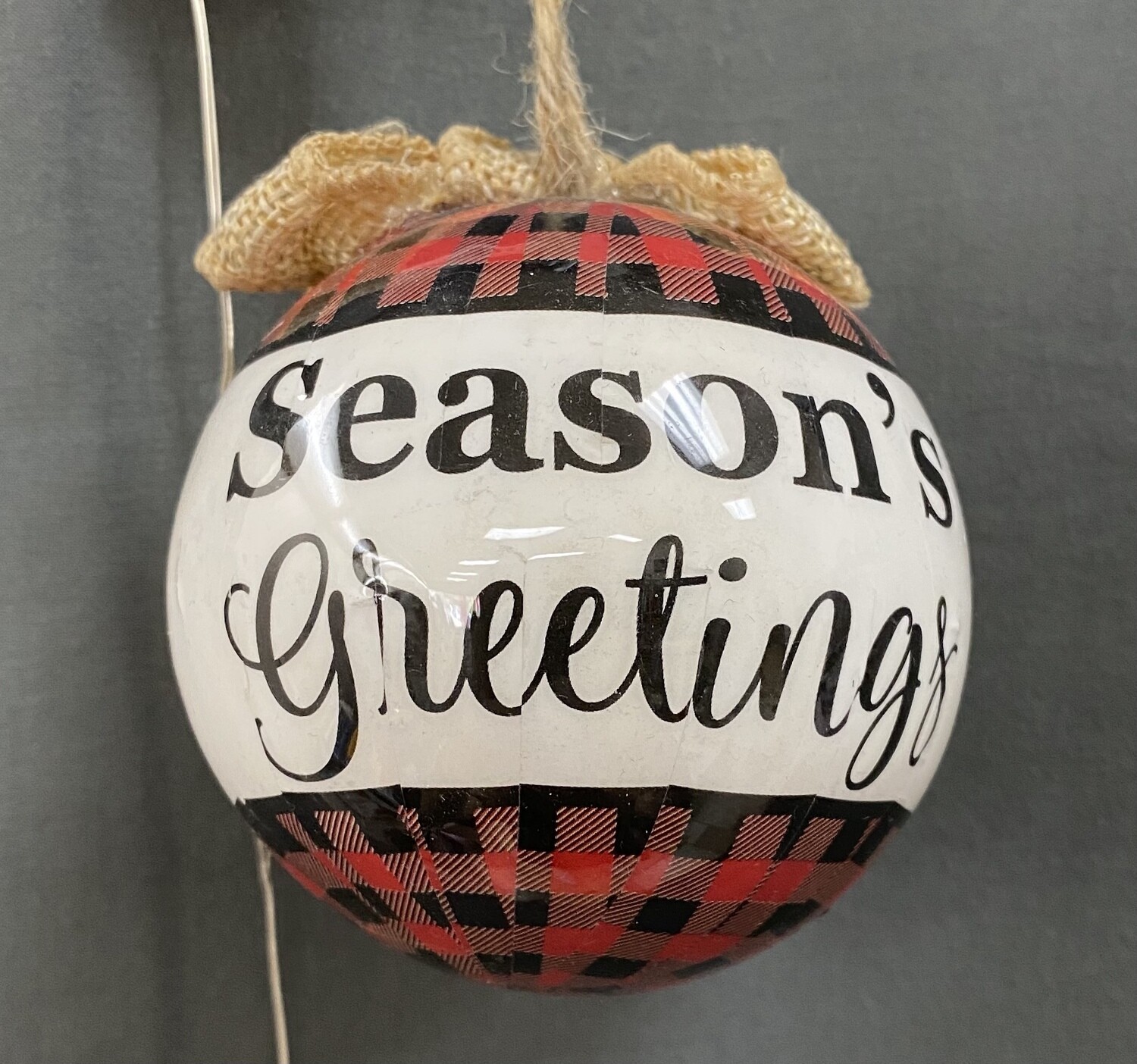 Seasons Greetings Ornament