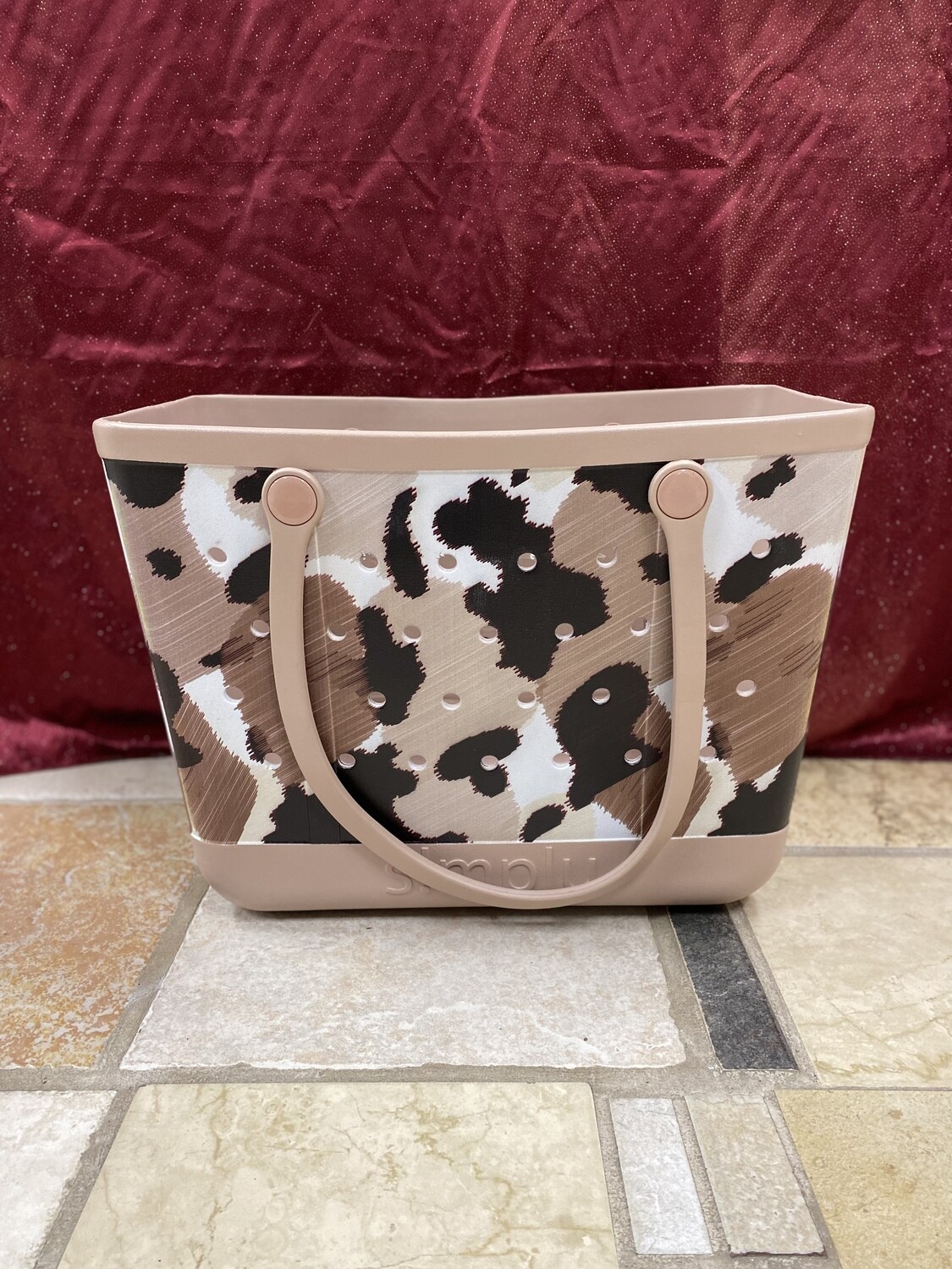 Large Patterned Simply Tote