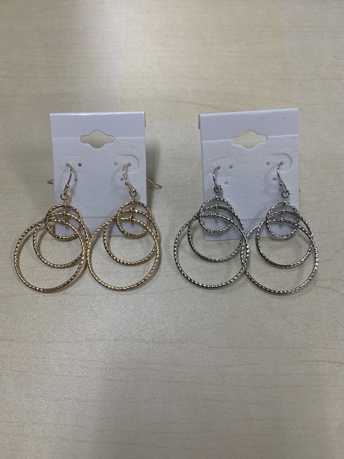 Triple Hoop Earrings