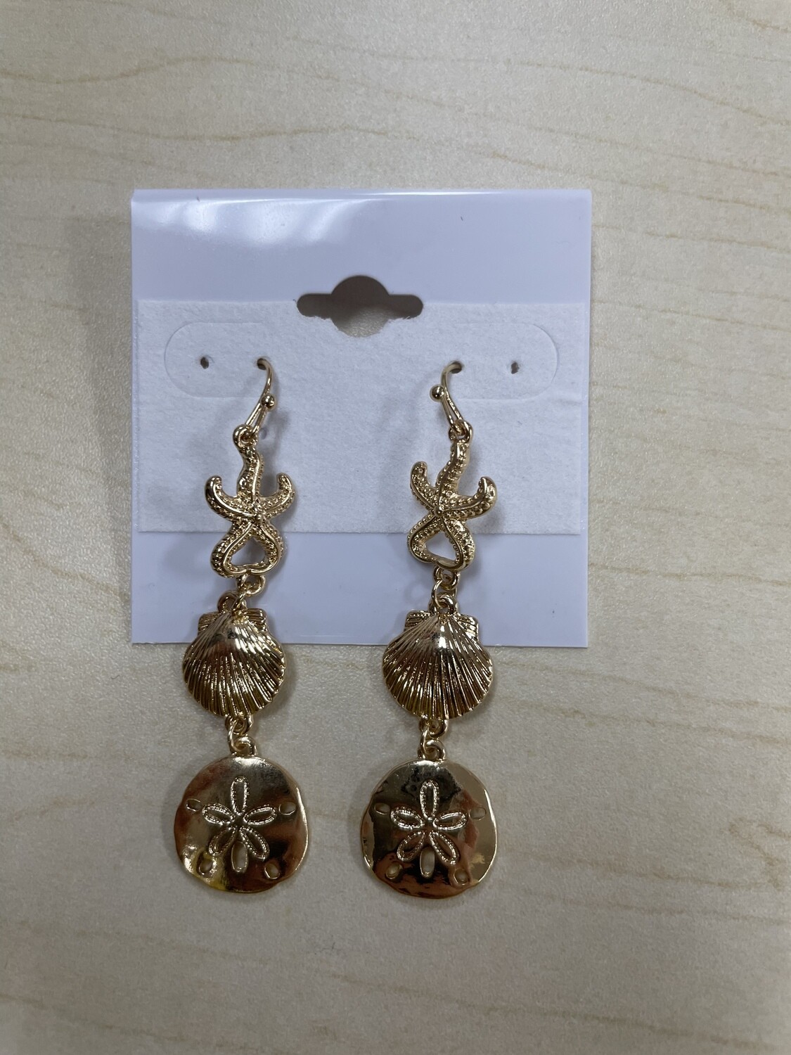 Gold Beach Earrings