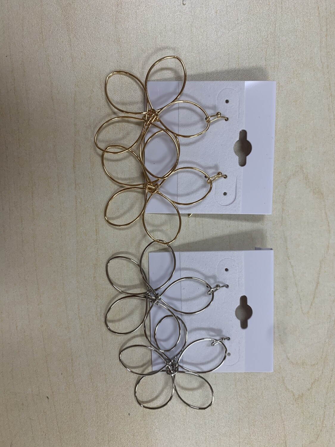 Flower Metal Earrings