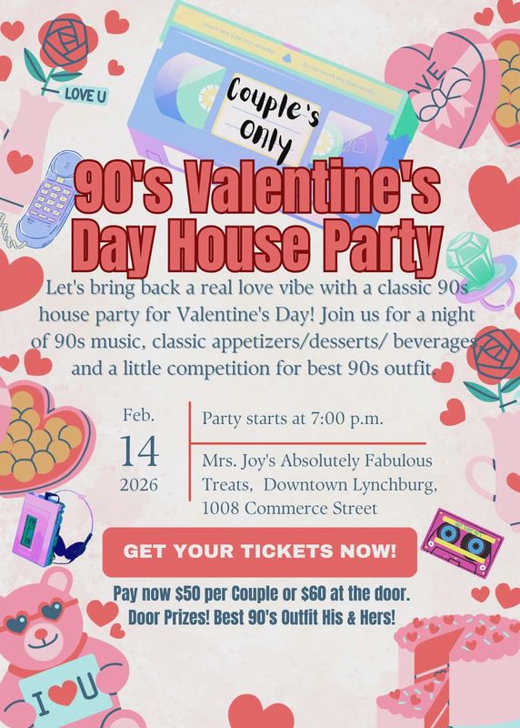 2/14/2024 Valentine’s Day 90s Party