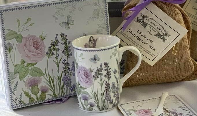 Lavender Rose Mug Set