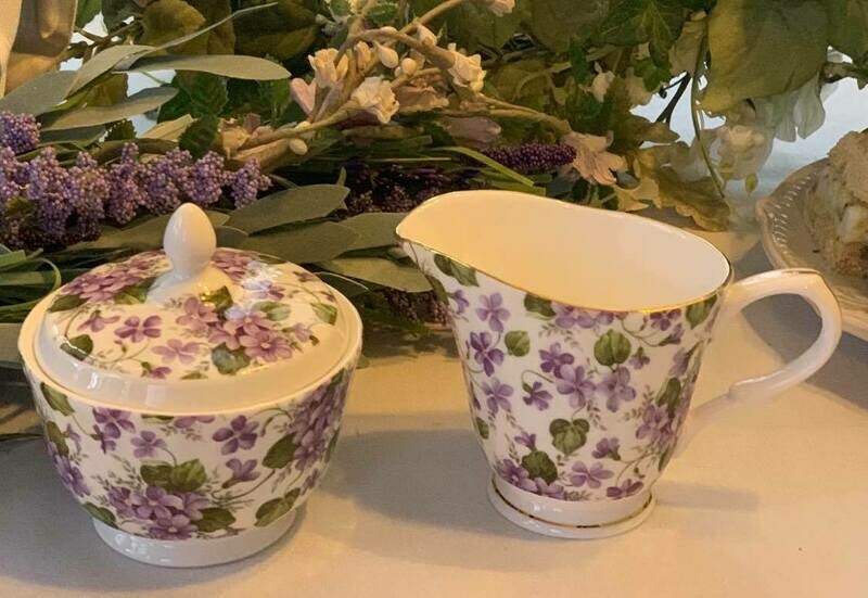 Violet Cream and Sugar