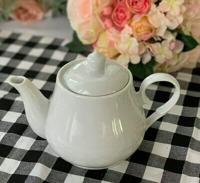 Basic White Tea Pot