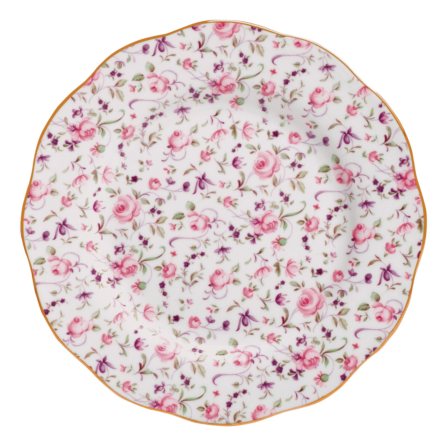 Confetti Rose Salad Plate
