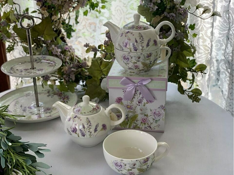 Lavender Rose Tea For One