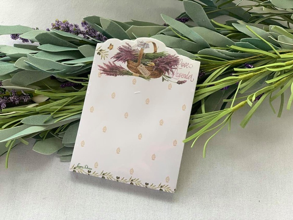 Lavender Sticky Note Pad