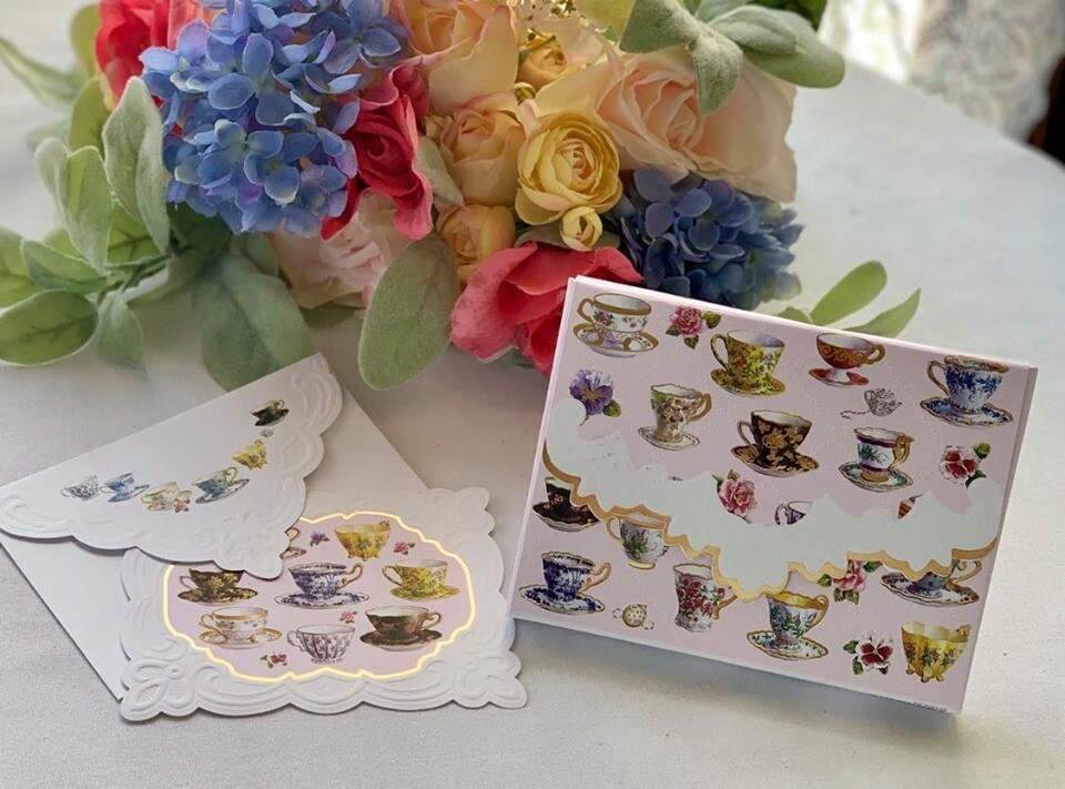 Tea Cup Note Cards