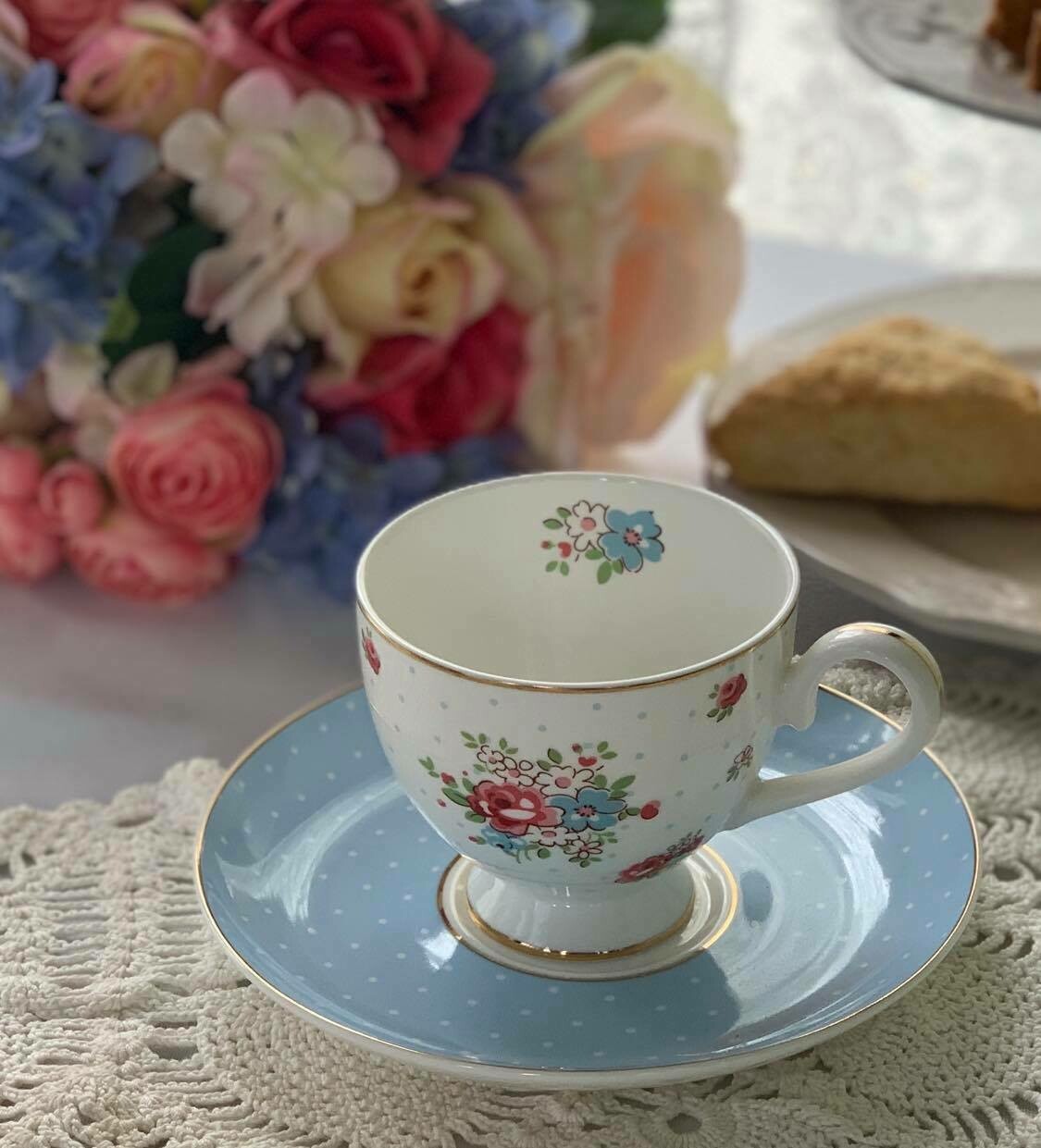 Katie Cup and Saucer