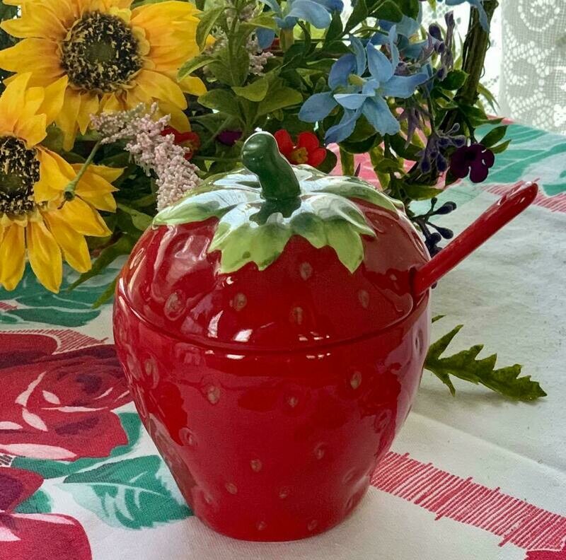 Strawberry Jam Jar