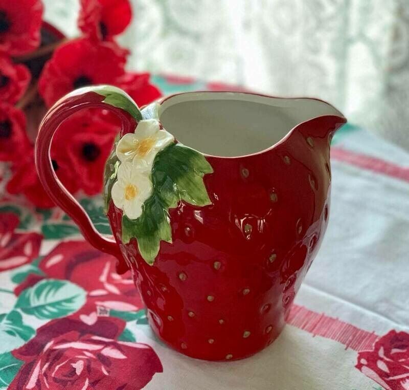 Strawberry Pitcher