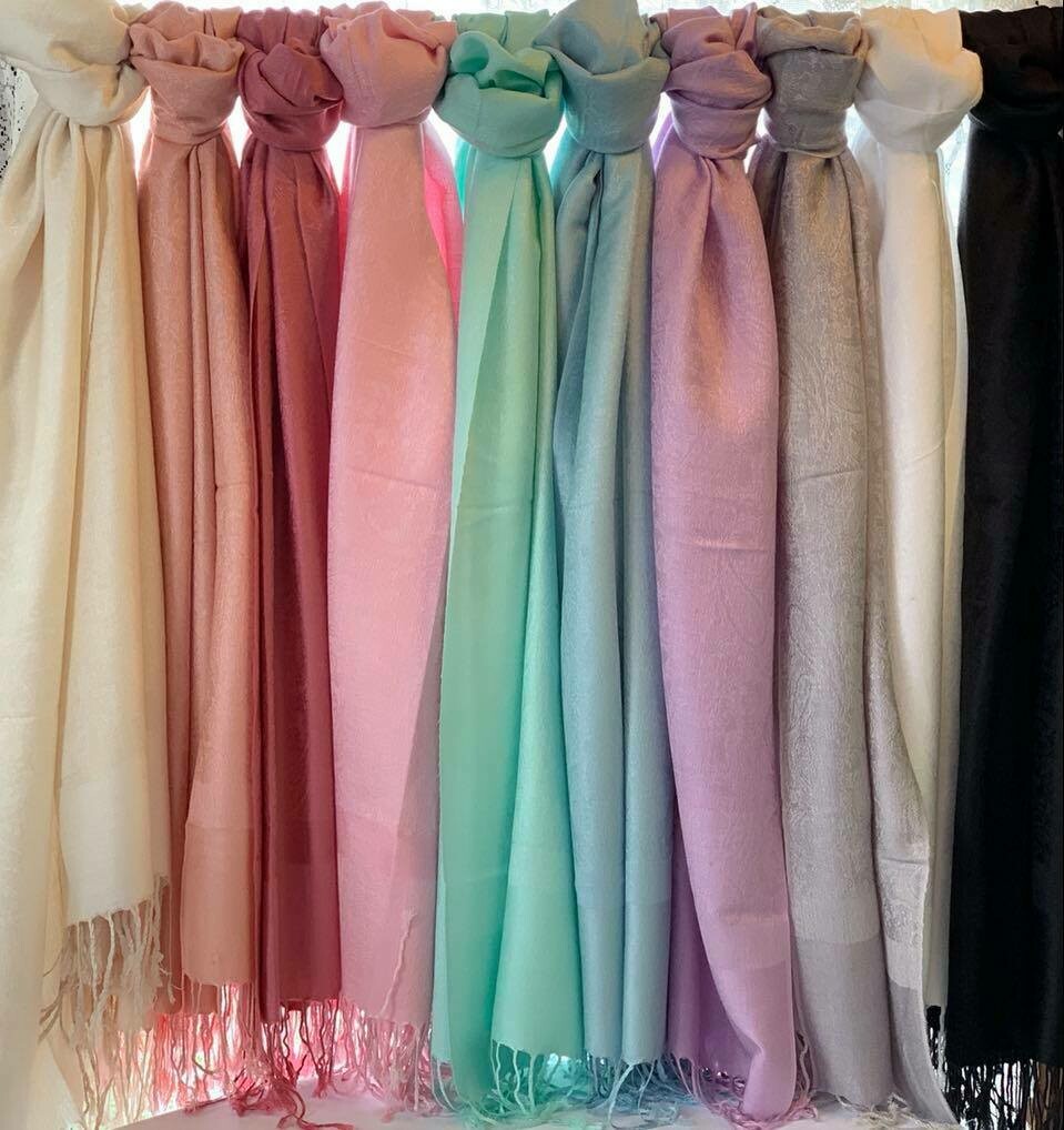 Pashmina Scarves Classic Colors