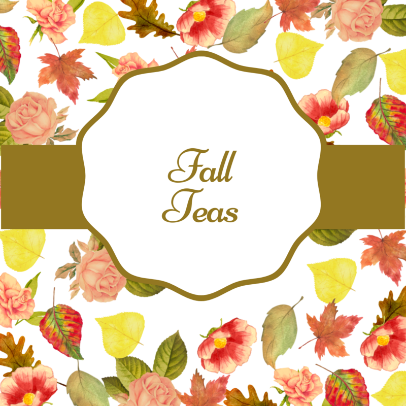 Fall Seasonal Teas