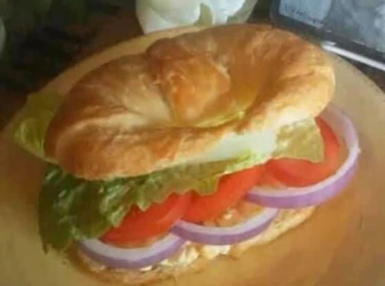 Egg Salad Croissant
