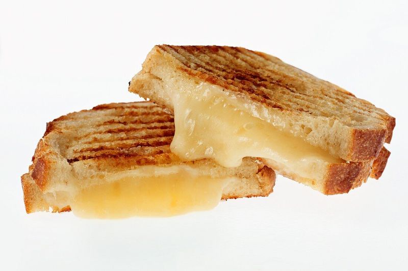Half Grilled Cheese