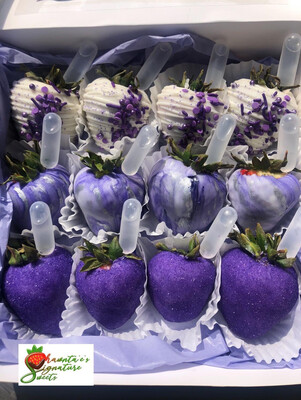 Infused Chocolate Covered Strawberries