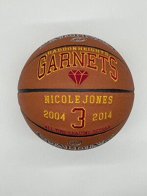 Custom Embroidered Basketball
