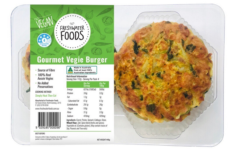 Gourmet Vegie Burger 4PK