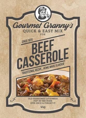 Gourmet Granny’s Beef Casserole