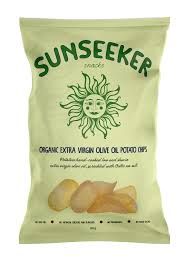 Organic Extra Virgin Olive Oil Potato Chips sprinkled with Celtic Sea Salt