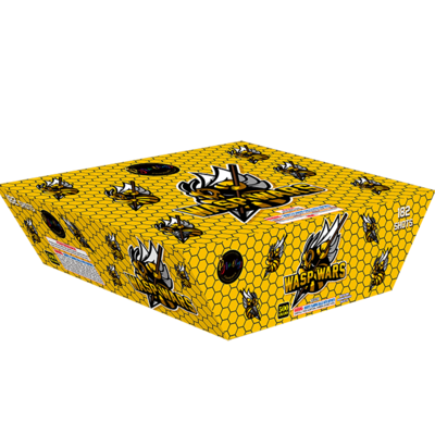 WASP WARS - 182 Shot zipper cake - (1/1)