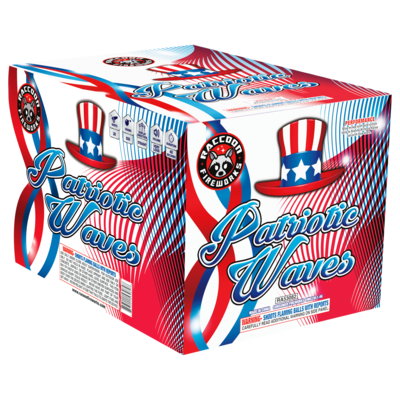 PATRIOTIC WAVES - 28 Shot - (4/1)